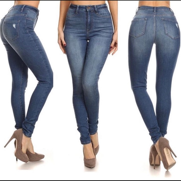Denim - High rise jeans
